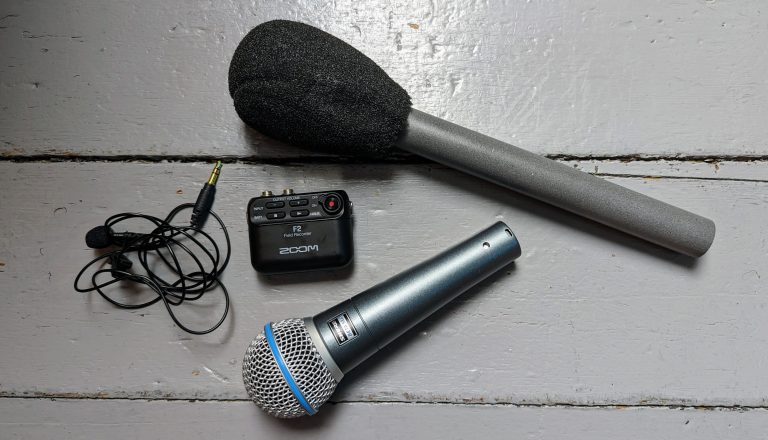 Kreative redskaber – Zoom F2 Field Recorder